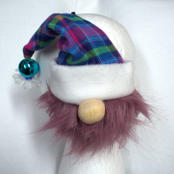 Gnome Earmuffs Handmade Faux Fur Ear Warmers Fuzzy Unisex Teen and Adult Sizes